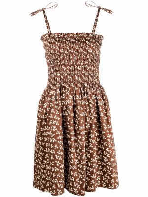 Trykt floral dress Tory Burch brun