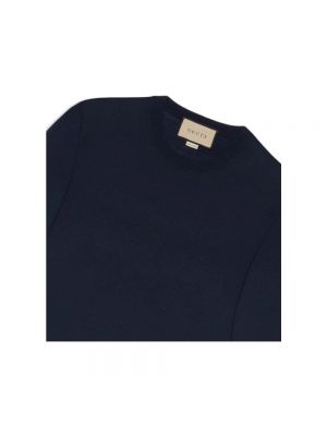 Jersey de lana de tela jersey Gucci azul