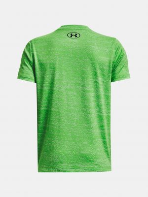 Žakárové športové tričko Under Armour zelená