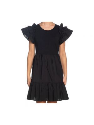 Sukienka mini z falbankami Liu Jo czarna