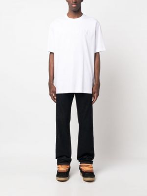 Kokvilnas t-krekls Lanvin balts