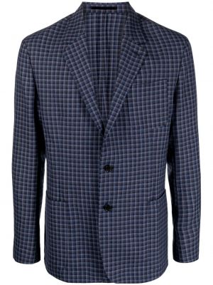 Kontrollerade blazer Paul Smith blå