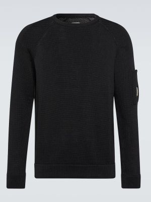 Jersey de algodón de punto de tela jersey C.p. Company negro