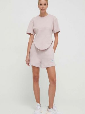 Koszulka Adidas By Stella Mccartney różowa