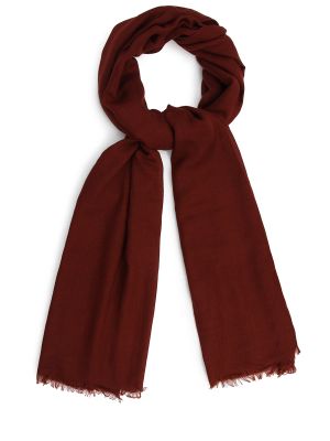 Кашемировый шарф Colombo бордовый