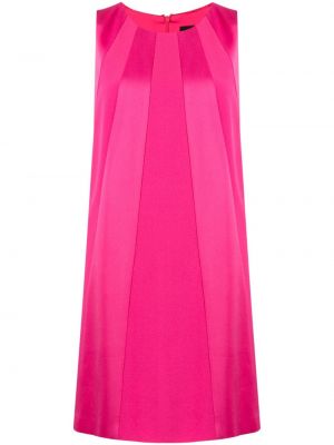 Σατέν αμάνικο φόρεμα Paule Ka ροζ