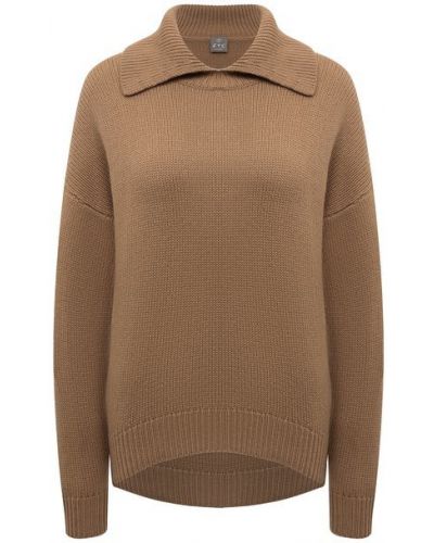 Кашемировый свитер Ftc, коричневый