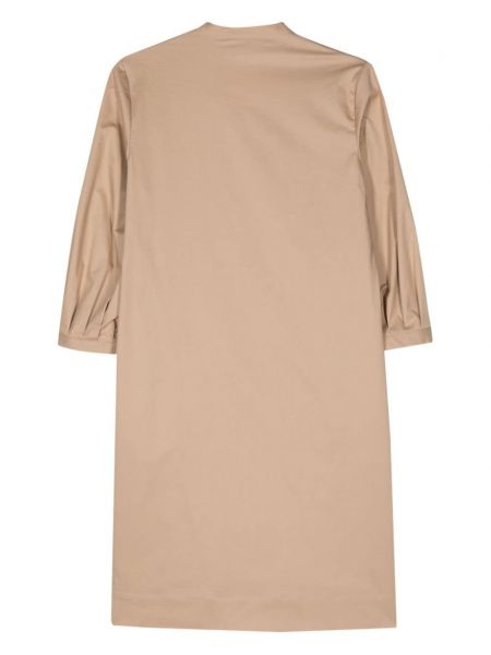 Kleid mit v-ausschnitt Peserico beige