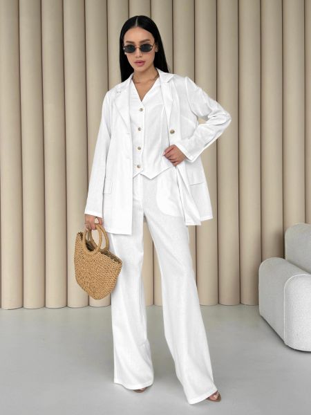 Пиджак Jadone Fashion белый