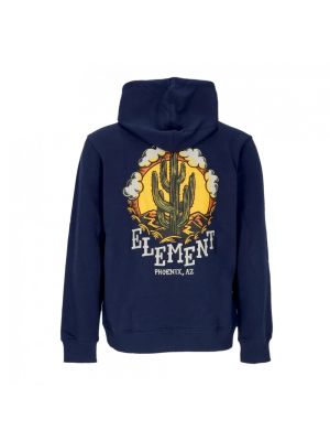 Streetwear hoodie Element blau