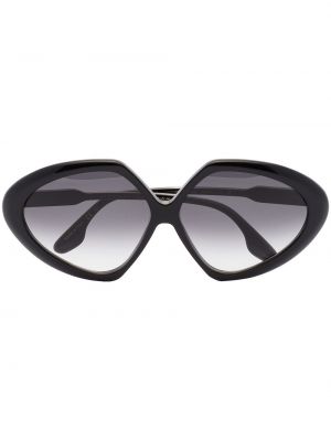Victoria Beckham Eyewear lunettes de soleil à monture papillon oversize - Noir