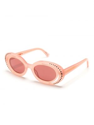 Okulary przeciwsłoneczne Marni Eyewear różowe