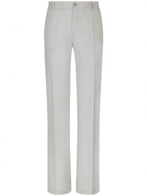 Pantaloni plissettati Dolce & Gabbana grigio