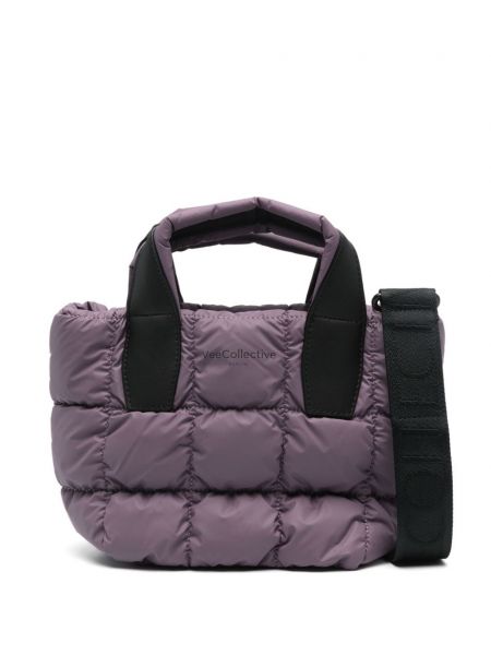 Mini krepšys Veecollective violetinė