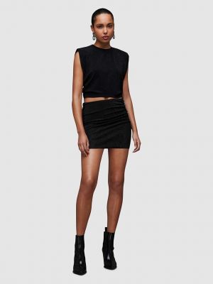 Mini suknja Allsaints crna