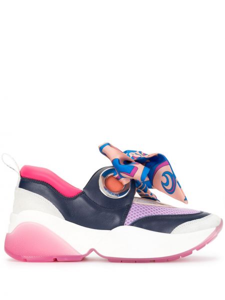 Sneakersy Emilio Pucci - Niebieski