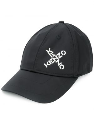 Gorra con estampado Kenzo negro