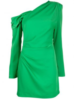 Saténové šaty Misha zelené