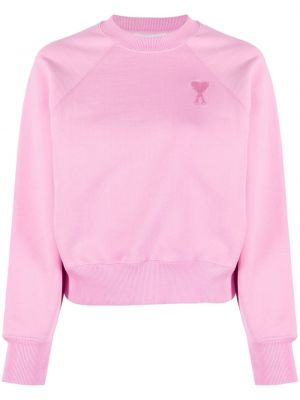 Sweatshirt Ami Paris rosa