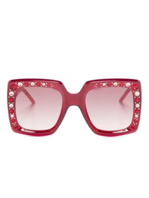Sonnenbrille mit kristallen Carolina Herrera