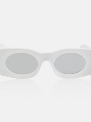 Солнцезащитные очки Paula's Ibiza прямоугольной формы Loewe белый