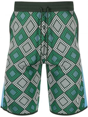 Jacquard bermudashorts Ahluwalia grønn