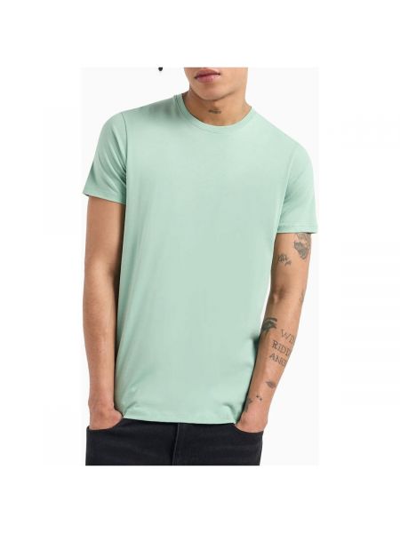 Koszulka z krótkim rękawem Eax zielona