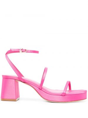 Sandale mit absatz Larroude pink