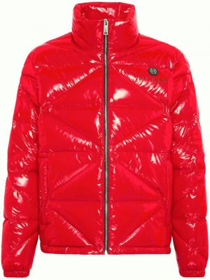 Pernata jakna Philipp Plein crvena