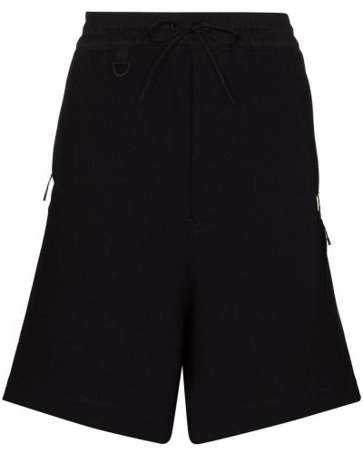 Pantalones cortos deportivos con bolsillos Y-3 negro