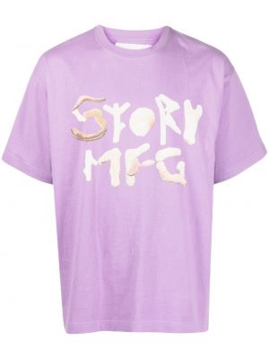 T-shirt Story Mfg. lila