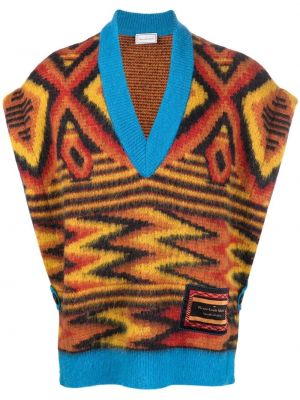 Oversize пуловер Pierre-louis Mascia жълто