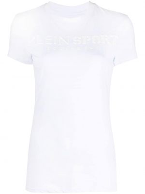 Sport t-shirt Plein Sport vit