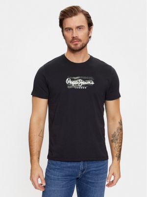 T-shirt Pepe Jeans schwarz
