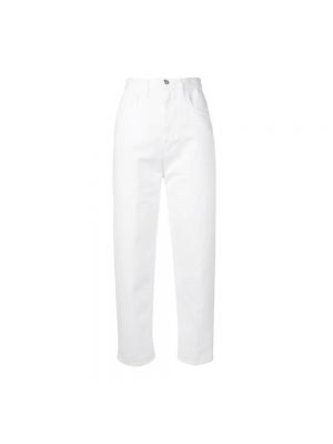 Straight jeans Moncler weiß