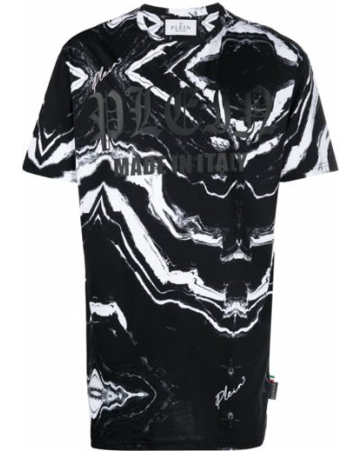 Μπλούζα με σχέδιο Philipp Plein μαύρο