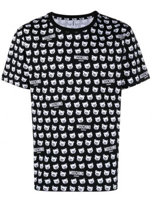 T-shirt Moschino svart