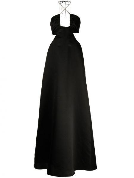 Maxi šaty Rosetta Getty, černá