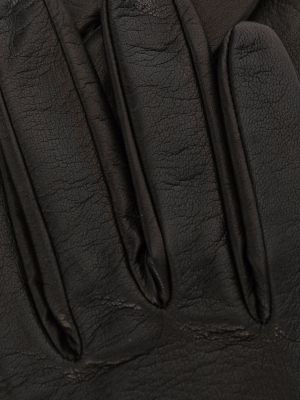Guantes con cordones Manokhi negro