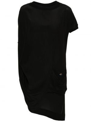 Svilena bluza Vivienne Westwood crna