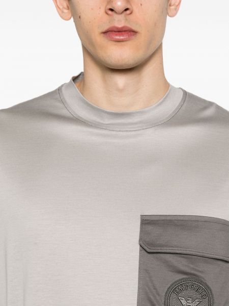 T-shirt Emporio Armani grigio