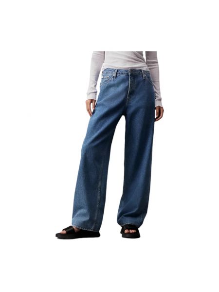 Straight jeans Calvin Klein blau