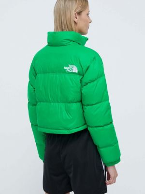 Péřová bunda The North Face zelená