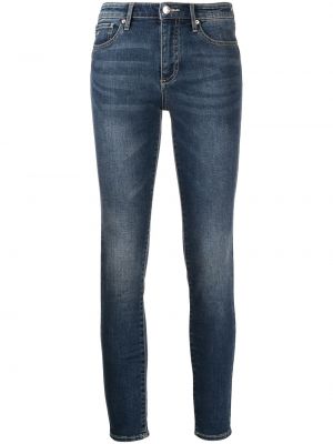 Skinny jeans Armani Exchange blå