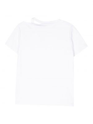 Einfarbige t-shirt Iro weiß