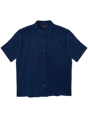 Bavlnená košeľa Daily Paper modrá