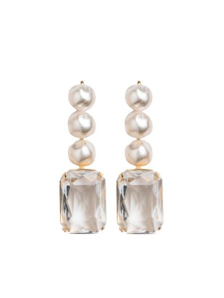 Des boucles d'oreilles en or avec perles Jennifer Behr