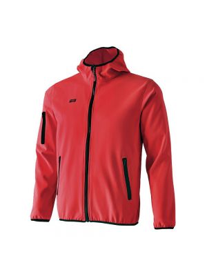 Куртка для бега софтшелл 42k Running красная