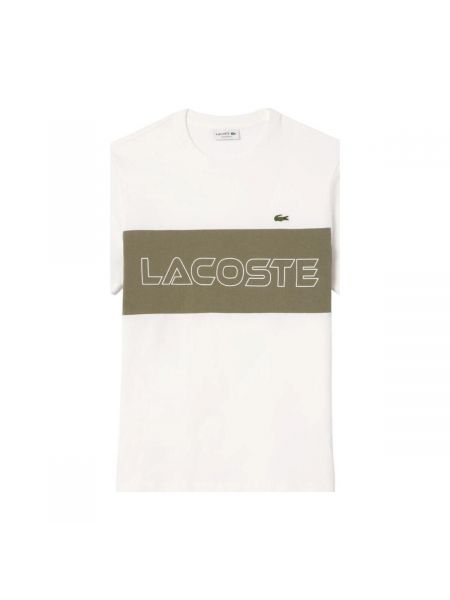 Tričko Lacoste biela