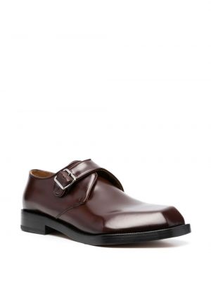 Asümmeetrilised nahast loafer-kingad Magliano pruun